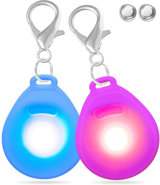 Dog Lights for Night Walking - High Visibility Dog Collar Light LED Dog Harness Light Clip-On Dog Tags